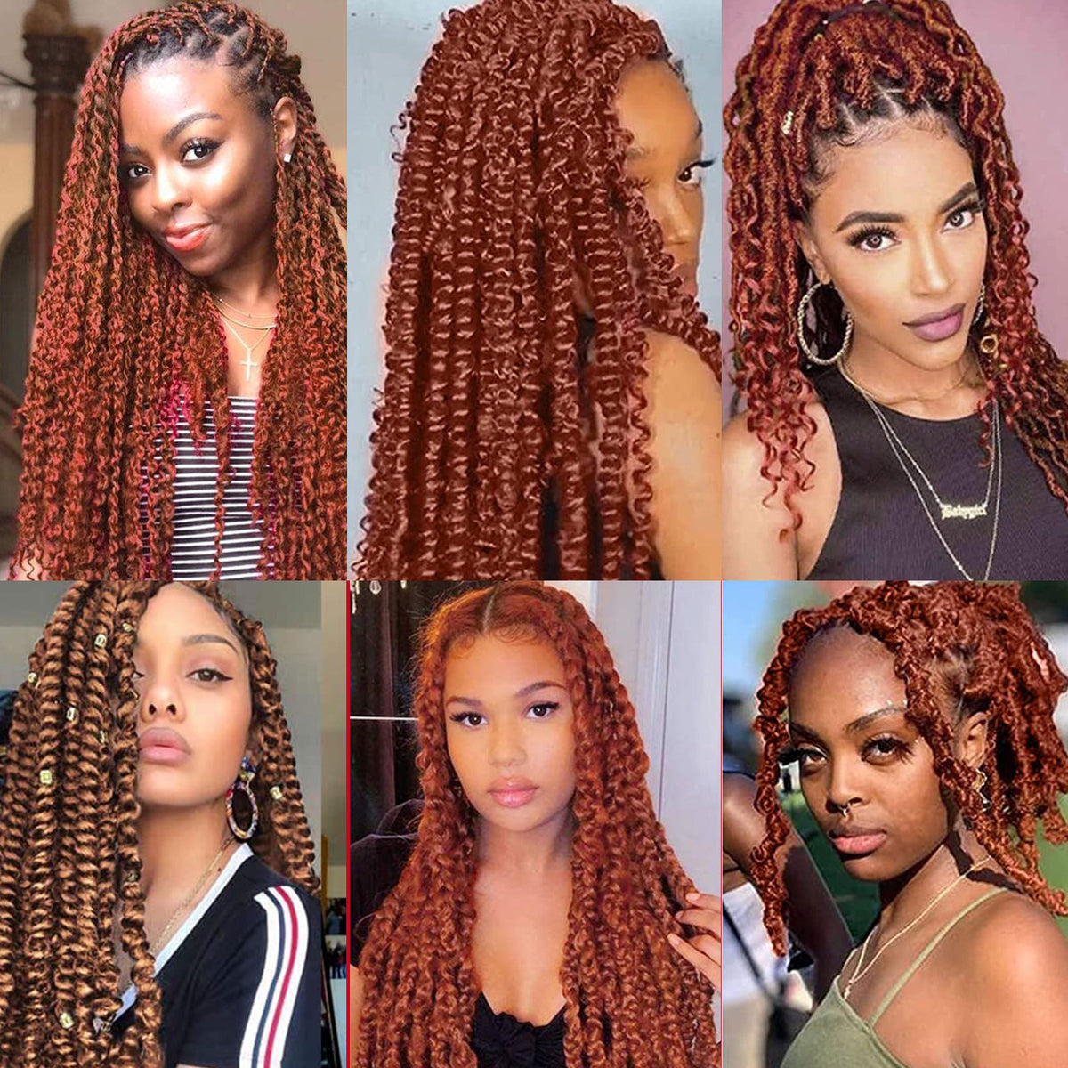 18 Inches Pack of 3 Marley Hair For Faux Locs Soft & Bouncy Cuban Twist Hair Synthetic Kanekalon Kinky Twist Hair For Braiding Crochet Marley Twist Braiding Hair For Black Woman #350