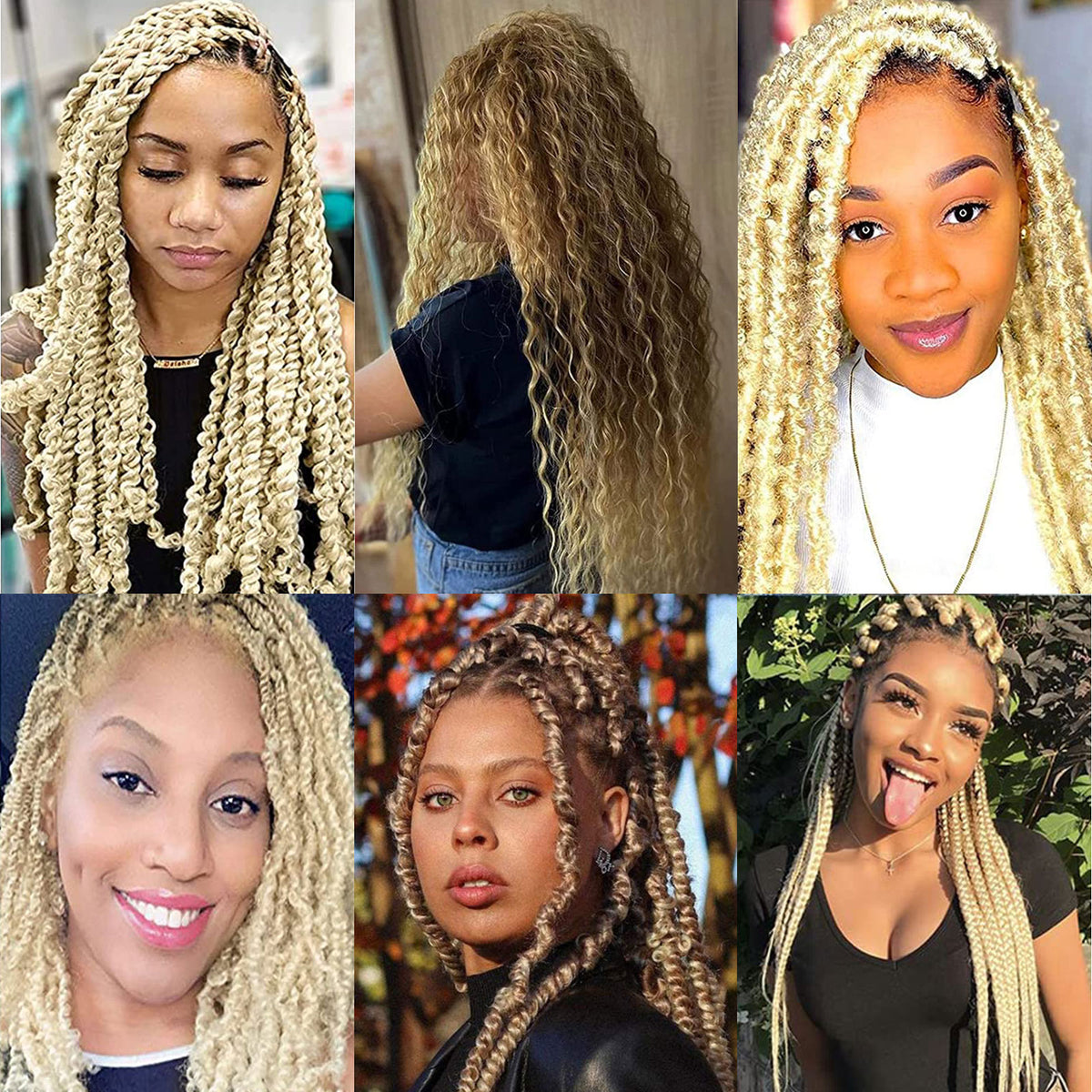 18 Inches Pack of 3 Marley Hair For Faux Locs Soft & Bouncy Cuban Twist Hair Synthetic Kanekalon Kinky Twist Hair For Braiding Crochet Marley Twist Braiding Hair For Black Woman #613